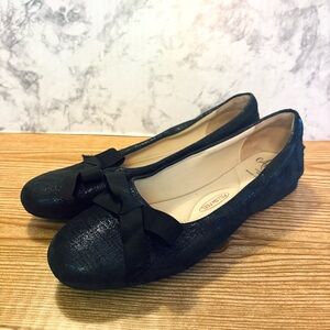 Amalfi Disco in T Moro Driving Loafers Ballet Flats Black Size 8